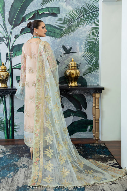 Ibis 03 Zarposh Jahanara Embroidered Unstitched 3 Piece Festive Suit