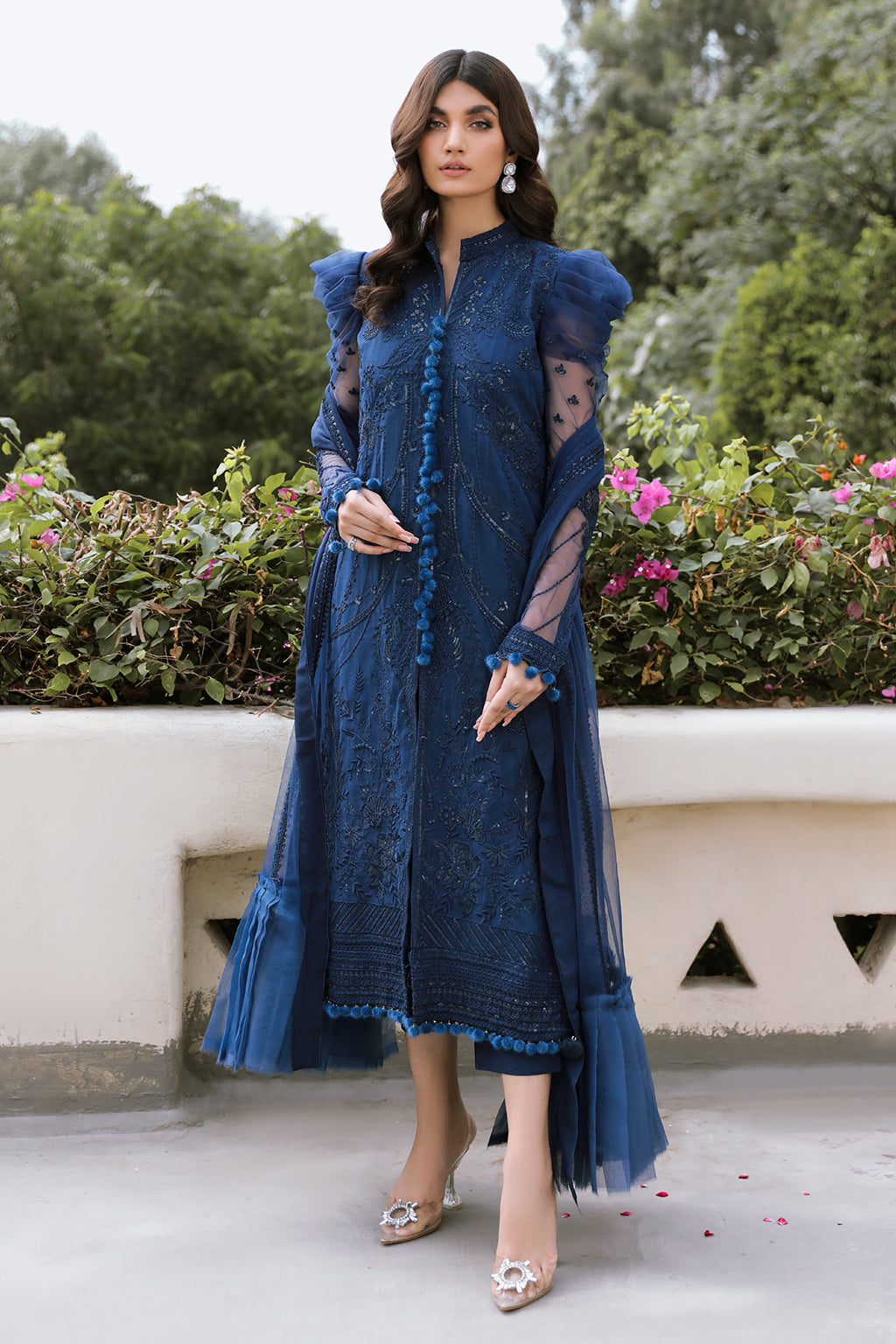 ACACIA Zarposh Jahanara Embroidered Unstitched 3 Piece Festive Suit