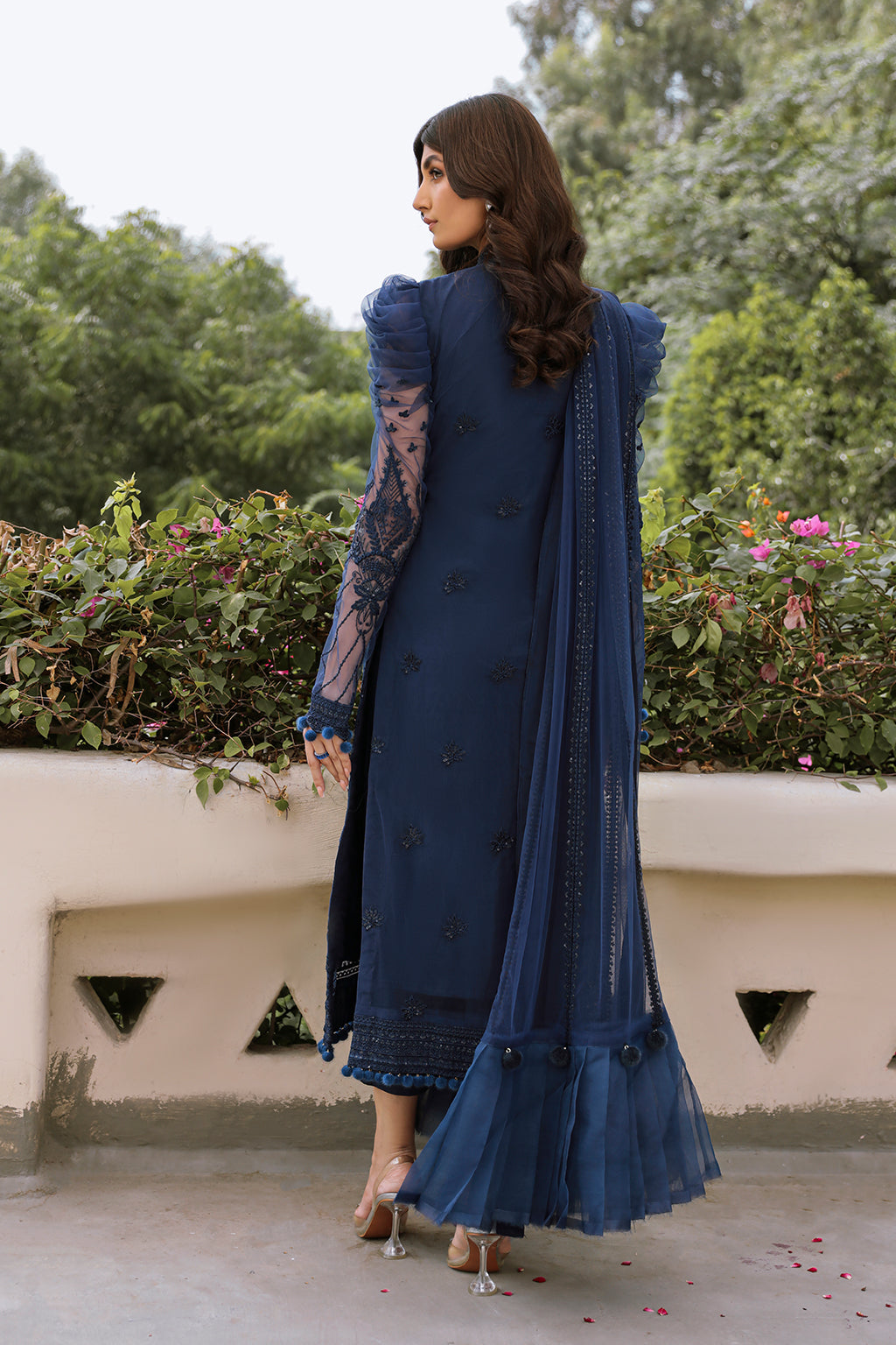 ACACIA Zarposh Jahanara Embroidered Unstitched 3 Piece Festive Suit