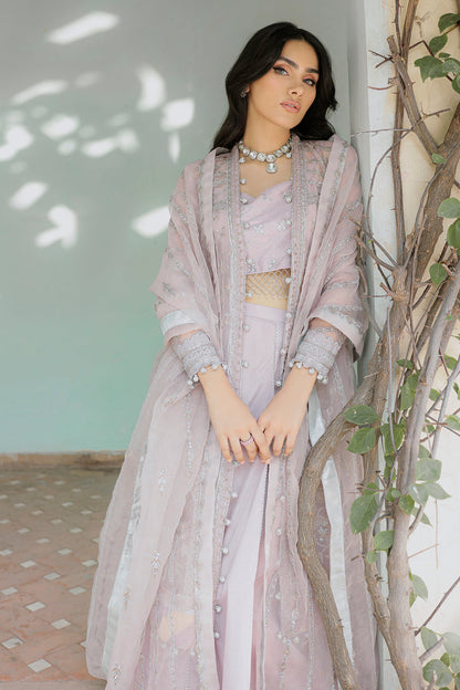 SALVIA Zarposh Jahanara – Luxury Embroidered Unstitched 3 Piece Festive Net & Velvet Suit with Hand Work