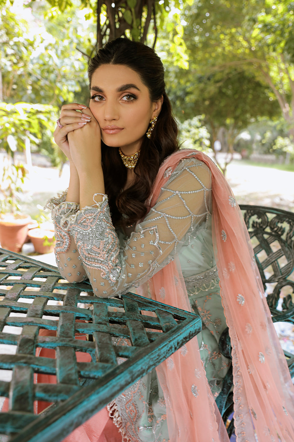 VIOLA Zarposh Jahanara – Luxury Embroidered Unstitched 3 Piece Festive Net & Velvet Suit with Hand Work