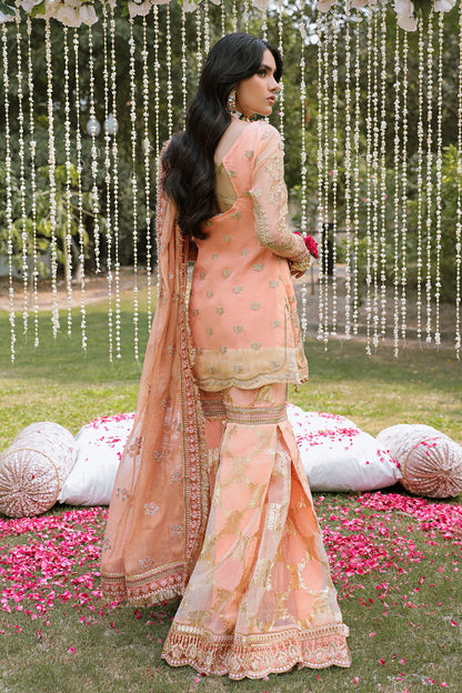 PASTELLA Zarposh Jahanara – Luxury Embroidered Unstitched 3 Piece Festive Lawn Suit with Chiffon Dupatta