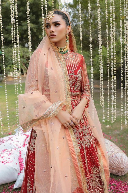 AZALEA Zarposh Jahanara Embroidered Unstitched 3 Piece Festive Suit