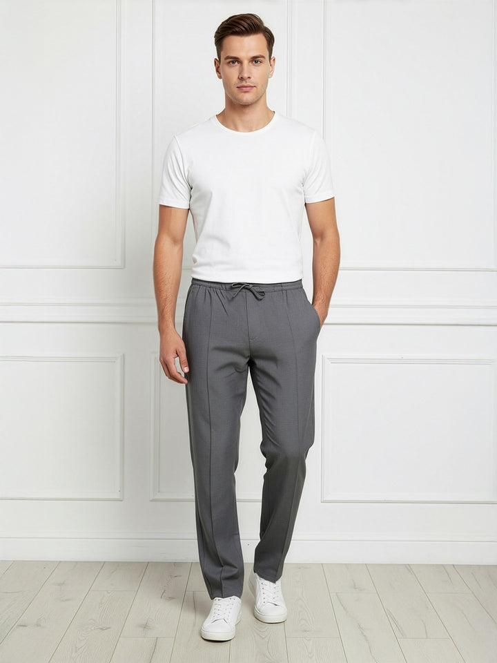 Charcoal Pintex Trouser