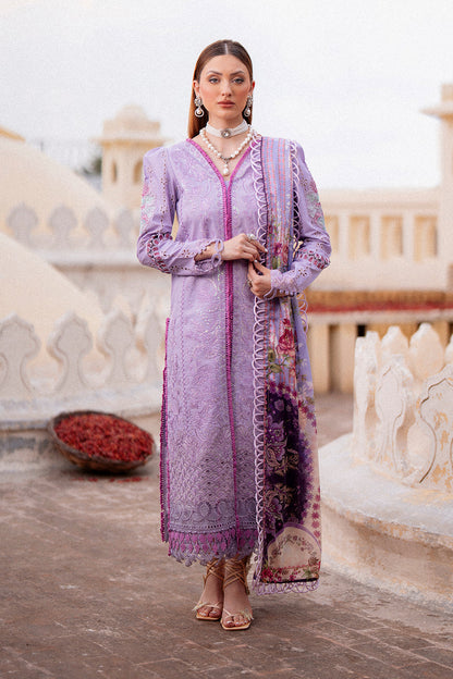 Khaas Zarposh Jahanara Embroidered Unstitched 3 Piece Festive Suit