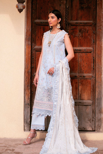 Gulbadan Zarposh Jahanara Embroidered Unstitched 3 Piece Festive Suit