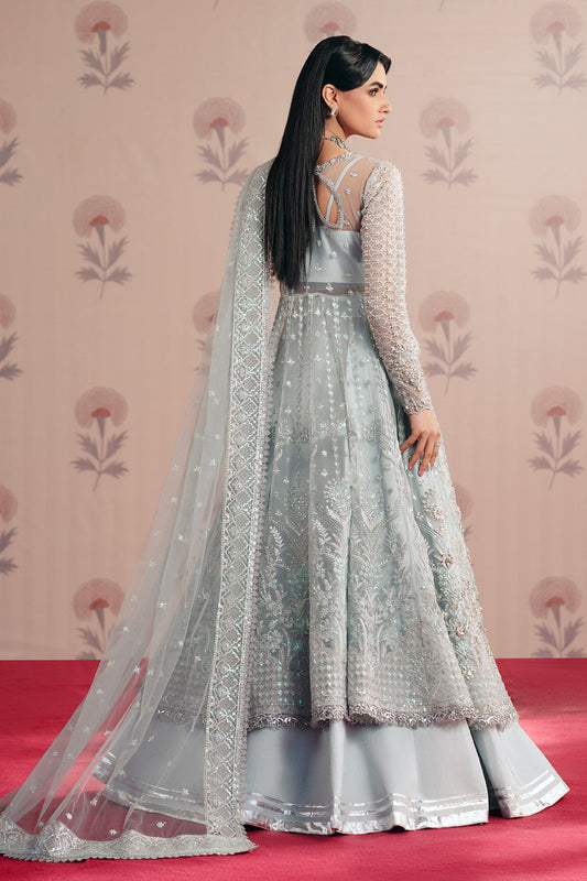 Savera Zarposh Jahanara – Embroidered Net & Organza Unstitched 3 Piece Festive Suit