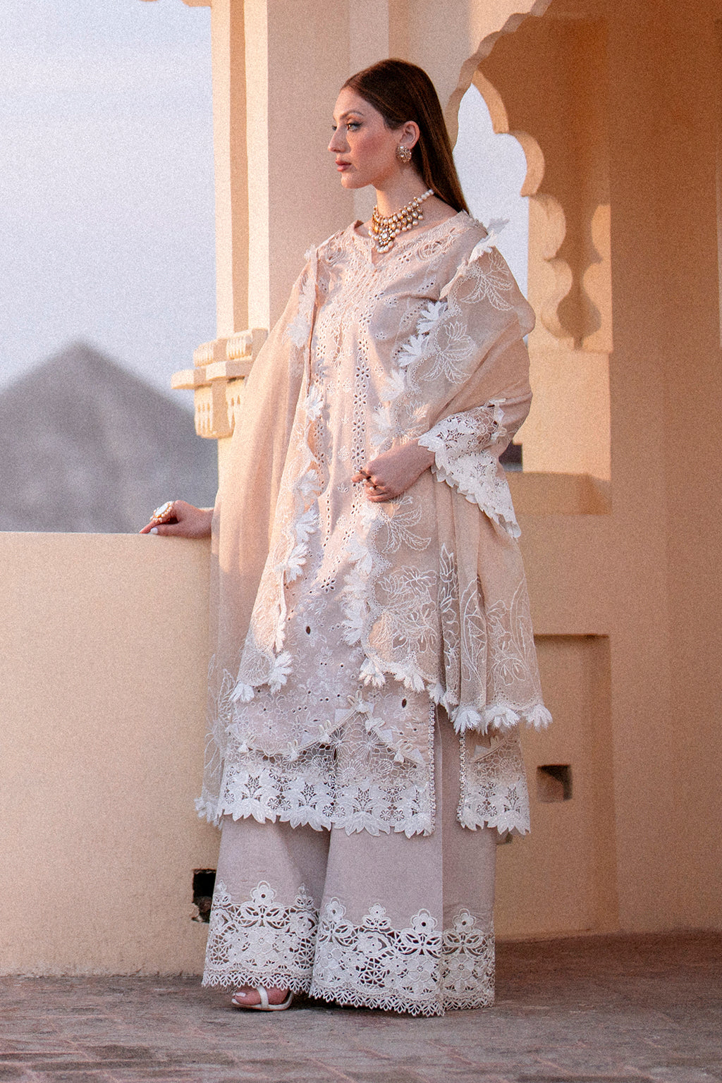 Banafsha Zarposh Jahanara Embroidered Unstitched 3 Piece Festive Suit