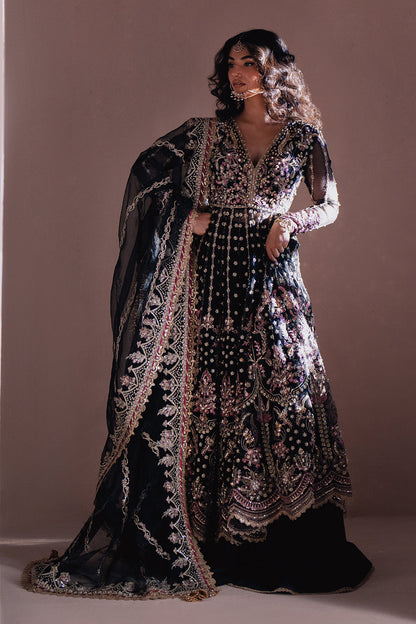 Qara Zarposh Jahanara Embroidered Unstitched 3 Piece Festive Suit