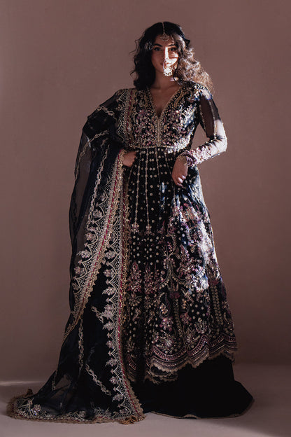 Qara Zarposh Jahanara Embroidered Unstitched 3 Piece Festive Suit