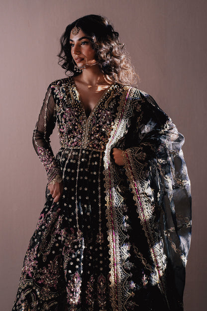 Qara Zarposh Jahanara Embroidered Unstitched 3 Piece Festive Suit