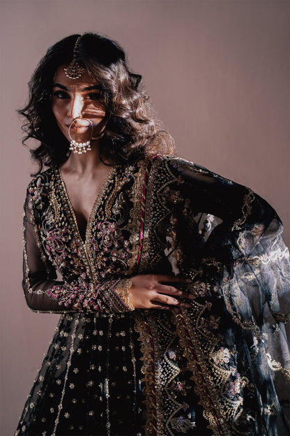 Qara Zarposh Jahanara Embroidered Unstitched 3 Piece Festive Suit