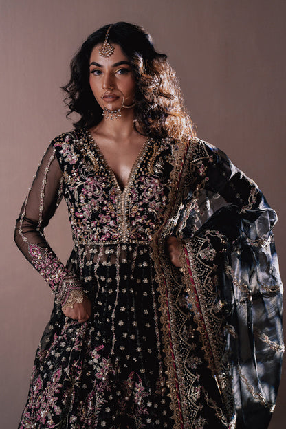 Qara Zarposh Jahanara Embroidered Unstitched 3 Piece Festive Suit