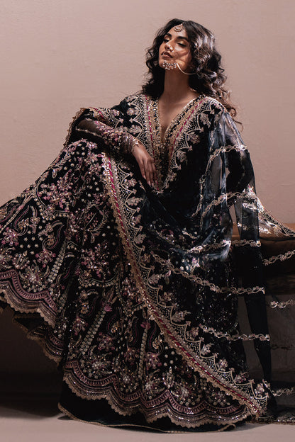 Qara Zarposh Jahanara Embroidered Unstitched 3 Piece Festive Suit