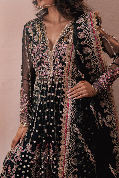Qara Zarposh Jahanara Embroidered Unstitched 3 Piece Festive Suit
