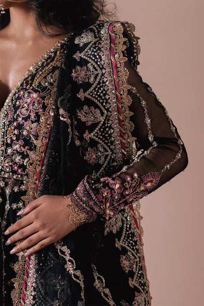 Qara Zarposh Jahanara Embroidered Unstitched 3 Piece Festive Suit