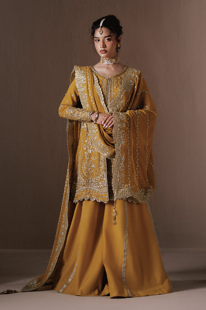 Dhanak Zarposh Jahanara Embroidered Unstitched 3 Piece Festive Suit