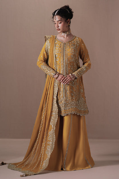 Dhanak Zarposh Jahanara Embroidered Unstitched 3 Piece Festive Suit