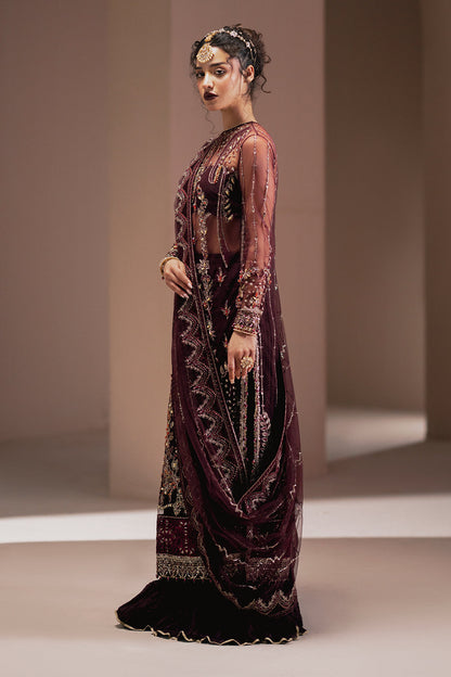 Nisa Zarposh Jahanara Embroidered Unstitched 3 Piece Festive Suit