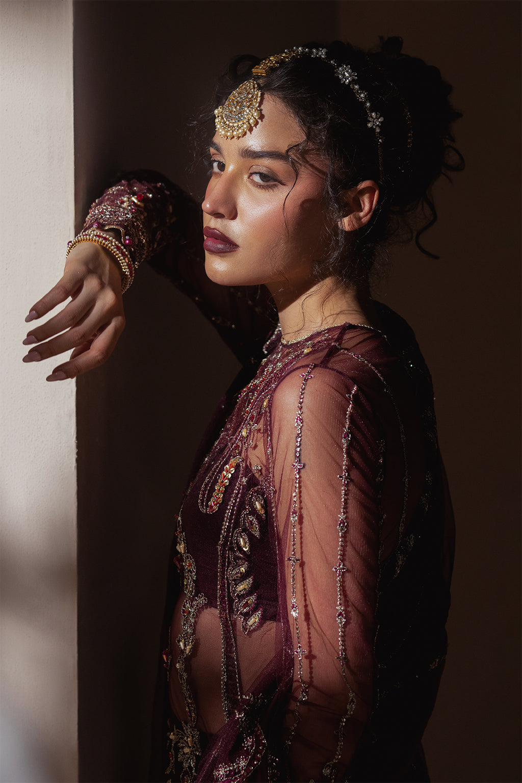 Nisa Zarposh Jahanara Embroidered Unstitched 3 Piece Festive Suit