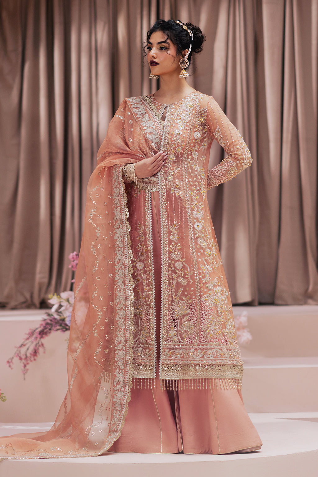 Barkha Zarposh Jahanara Embroidered Unstitched 3 Piece Festive Suit