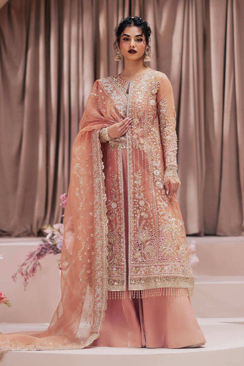Barkha Zarposh Jahanara Embroidered Unstitched 3 Piece Festive Suit