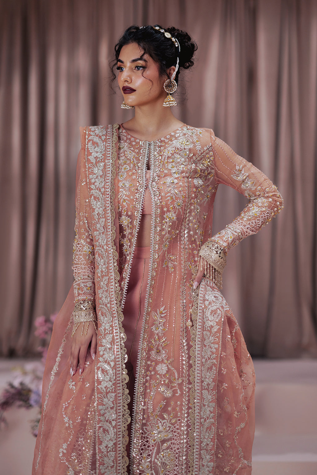 Barkha Zarposh Jahanara Embroidered Unstitched 3 Piece Festive Suit