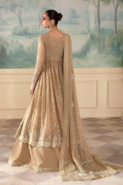 Mehru Zarposh Jahanara Embroidered Unstitched 3 Piece Festive Suit