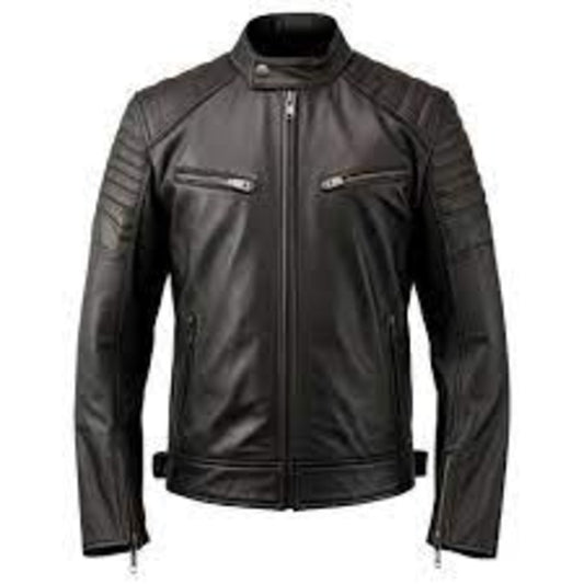 Black Leather Jacket for Men (100% Original Leather )
